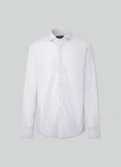 Hackett London SLIM FIT TATTERSALL CHECK SHIRT -Hackett London Shop HM309593 8AN 01 FL