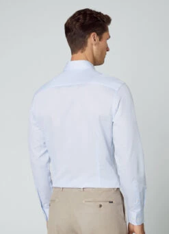 Hackett London SLIM FIT DOBBY SHIRT -Hackett London Shop HM309598 513 03 MO