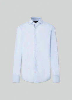 Hackett London CLASSIC FIT FIL A FIL SHIRT -Hackett London Shop HM309600 513 01 FL