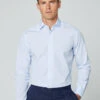 Hackett London CLASSIC FIT FIL A FIL SHIRT -Hackett London Shop HM309600 513 01 MO