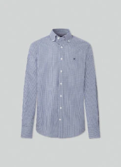Hackett London SLIM FIT GINGHAM SHIRT -Hackett London Shop HM309602 8AC 01 FL