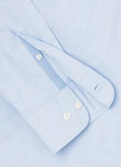 Hackett London SLIM FIT WOOL AND SILK SHIRT -Hackett London Shop HM309603 513 04 FL