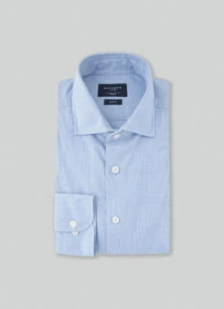Hackett London SLIM FIT CHECK SHIRT -Hackett London Shop HM309606 8AS 03 FL