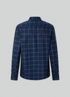 Hackett London SLIM FIT WINDOWPANE CHECK SHIRT -Hackett London Shop HM309619 595 02 FL