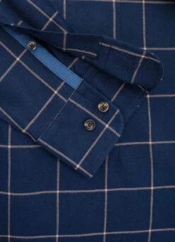 Hackett London SLIM FIT WINDOWPANE CHECK SHIRT -Hackett London Shop HM309619 595 04 FL