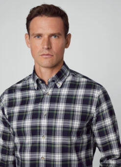 Hackett London HERITAGE SLIM FIT TARTAN SHIRT