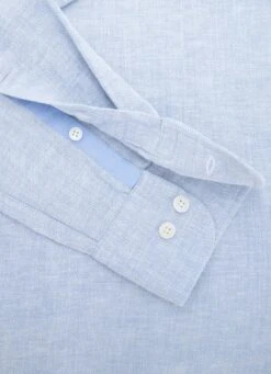 Hackett London SLIM FIT BROMPTON COLLAR SHIRT -Hackett London Shop HM309645 551 04 FL