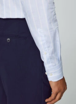 Hackett London SLIM FIT BROAD STRIP SHIRT -Hackett London Shop HM309648 5AR 04 MO