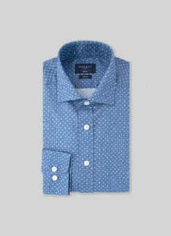 Hackett London SLIM FIT MINI FLORAL SHIRT -Hackett London Shop HM309650 5DI 03 FL