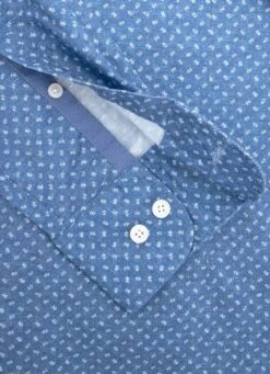 Hackett London SLIM FIT MINI FLORAL SHIRT -Hackett London Shop HM309650 5DI 04 FL