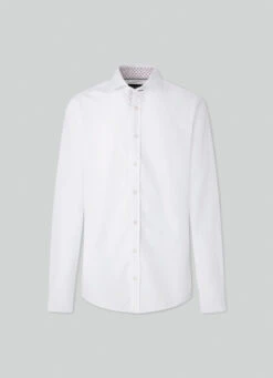 Hackett London SLIM FIT TENCEL SHIRT -Hackett London Shop HM309664 800 01 FL