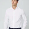 Hackett London SLIM FIT TENCEL SHIRT -Hackett London Shop HM309664 800 01 MO