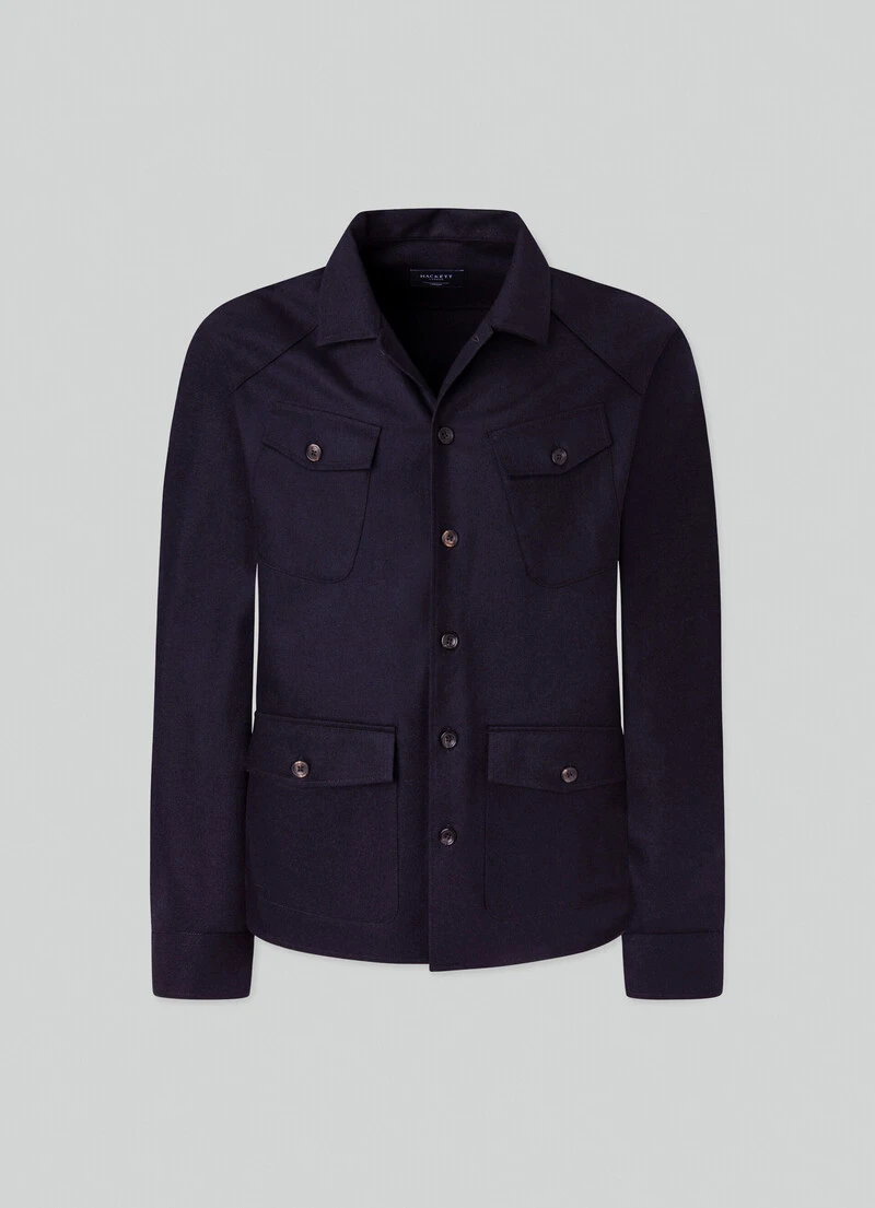 Hackett London ADJUSTABLE BACK OVERSHIRT 9 Hackett London ADJUSTABLE BACK OVERSHIRT - Image 7