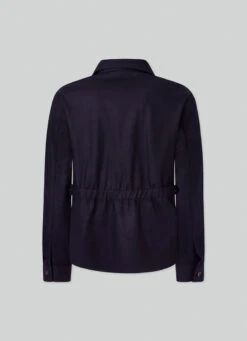 Hackett London ADJUSTABLE BACK OVERSHIRT 18 Hackett London ADJUSTABLE BACK OVERSHIRT -Hackett London Shop HM309671 595 02 FL