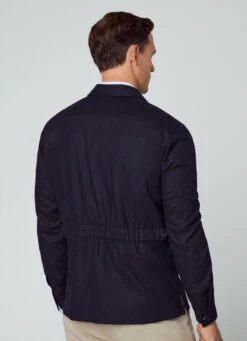 Hackett London ADJUSTABLE BACK OVERSHIRT 13 Hackett London ADJUSTABLE BACK OVERSHIRT -Hackett London Shop HM309671 595 03 MO