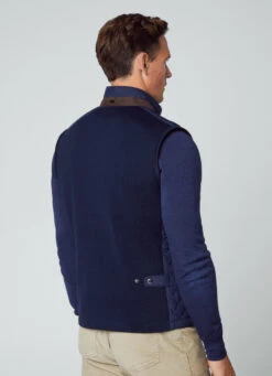 Hackett London PADDED HYBRID GILET -Hackett London Shop HM402989 595 03 MO