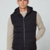 Hackett London HOODED PUFFER GILET -Hackett London Shop HM403003 6DX 01 MO