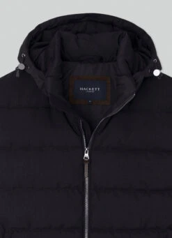 Hackett London HOODED PUFFER GILET -Hackett London Shop HM403003 6DX 03 FL