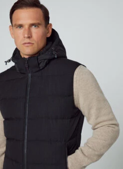 Hackett London HOODED PUFFER GILET -Hackett London Shop HM403003 6DX 04 MO
