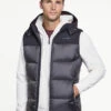 Hackett London HACKETT SPORT TWO-TONE PUFFER GILET 2 Hackett London HACKETT SPORT TWO-TONE PUFFER GILET -Hackett London Shop HM403009 987 01 MO