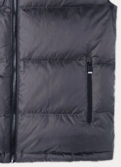 Hackett London HACKETT SPORT TWO-TONE PUFFER GILET 20 Hackett London HACKETT SPORT TWO-TONE PUFFER GILET -Hackett London Shop HM403009 987 04 FL