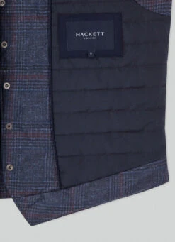 Hackett London CHECKED GILET -Hackett London Shop HM403022 5GM 04 FL