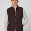 Hackett London PADDED SUEDE GILET -Hackett London Shop HM403041 899 01 MO