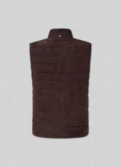 Hackett London PADDED SUEDE GILET -Hackett London Shop HM403041 899 02 FL