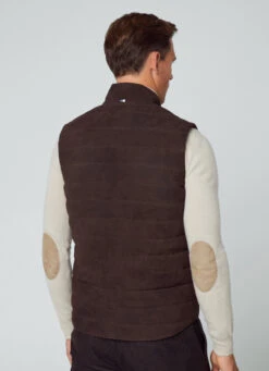 Hackett London PADDED SUEDE GILET -Hackett London Shop HM403041 899 03 MO