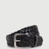 Hackett London BRAIDED LEATHER BELT -Hackett London Shop HM413387 999 01 FL
