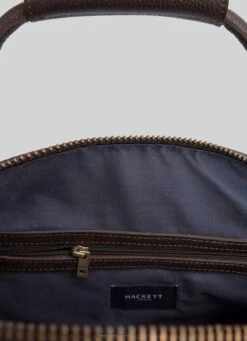 Hackett London SUEDE TRAVEL BAG -Hackett London Shop HM413403 878 03 FL