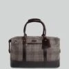 Hackett London CHECK TRAVEL BAG