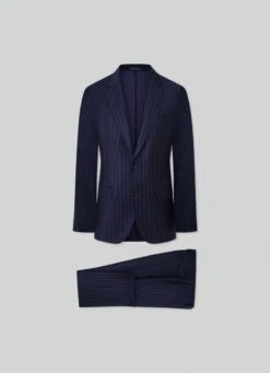 Hackett London PINSTRIPE WOOL SUIT -Hackett London Shop HM423109 5DJ 01 FL