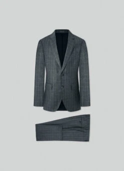 Hackett London GLEN CHECK WOOL SUIT -Hackett London Shop HM423110 675 01 FL