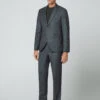 Hackett London GLEN CHECK WOOL SUIT -Hackett London Shop HM423110 675 01 MO