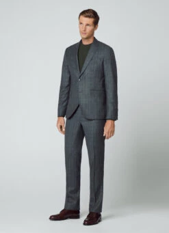 Hackett London GLEN CHECK WOOL SUIT