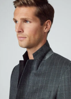 Hackett London GLEN CHECK WOOL SUIT -Hackett London Shop HM423110 675 03 MO