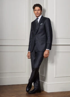 Hackett London WOOL FLANNEL SUIT