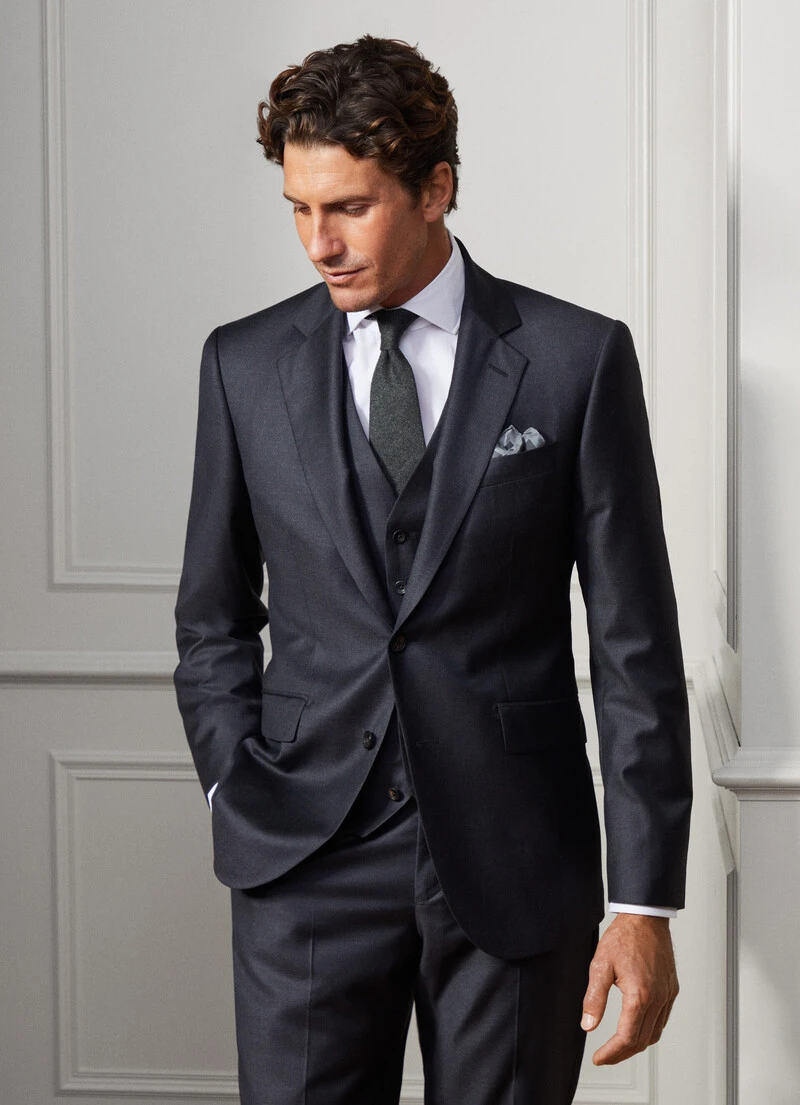Hackett London WOOL FLANNEL SUIT 4 Hackett London WOOL FLANNEL SUIT - Image 2