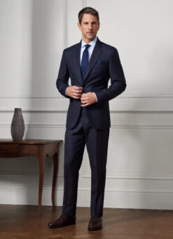 Hackett London CHECK WOOL SUIT