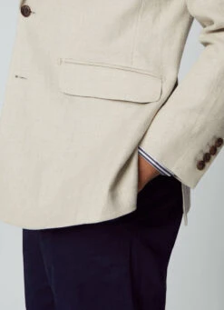 Hackett London LINEN BLAZER -Hackett London Shop HM443245 951 04 MO