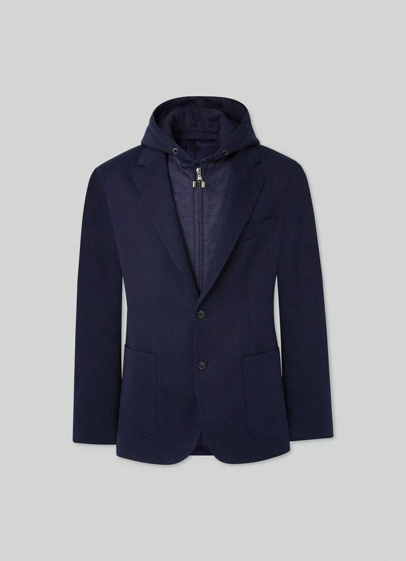 Hackett London BLAZER WITH INNER ZIP HOODIE 11 Hackett London BLAZER WITH INNER ZIP HOODIE - Image 9