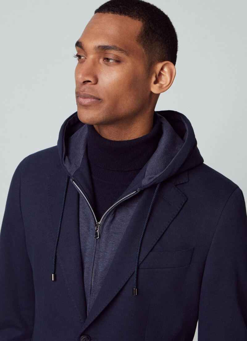 Hackett London BLAZER WITH INNER ZIP HOODIE 4 Hackett London BLAZER WITH INNER ZIP HOODIE - Image 2