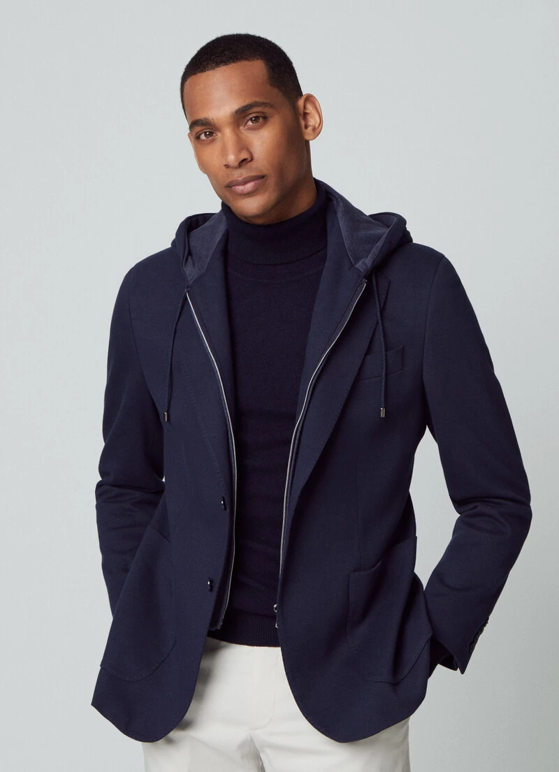 Hackett London BLAZER WITH INNER ZIP HOODIE 6 Hackett London BLAZER WITH INNER ZIP HOODIE - Image 4