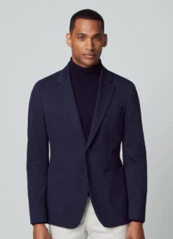 Hackett London BLAZER WITH INNER ZIP HOODIE 18 Hackett London BLAZER WITH INNER ZIP HOODIE -Hackett London Shop HM443248 5DI 07 MO