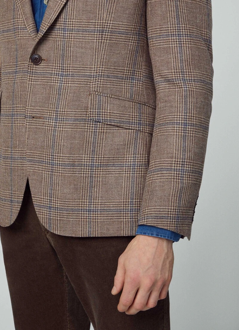 Hackett London PRINCE OF WALES BLAZER 6 Hackett London PRINCE OF WALES BLAZER - Image 4