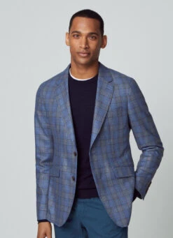 Hackett London SILK/WOOL BLAZER -Hackett London Shop HM443251 5AS 05 MO