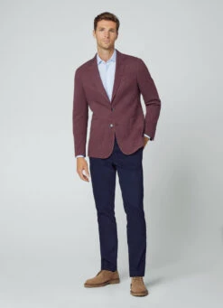 Hackett London COTTON JERSEY BLAZER -Hackett London Shop HM443253 299 07 MO