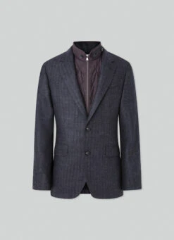 Hackett London BLAZER WITH DETACHABLE GILET 20 Hackett London BLAZER WITH DETACHABLE GILET -Hackett London Shop HM443256 975 01 FL