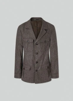 Hackett London PUPPYTOOTH SAFARI BLAZER 17 Hackett London PUPPYTOOTH SAFARI BLAZER -Hackett London Shop HM443260 8LG 01 FL